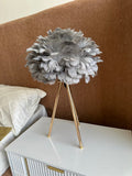 flower table lamp