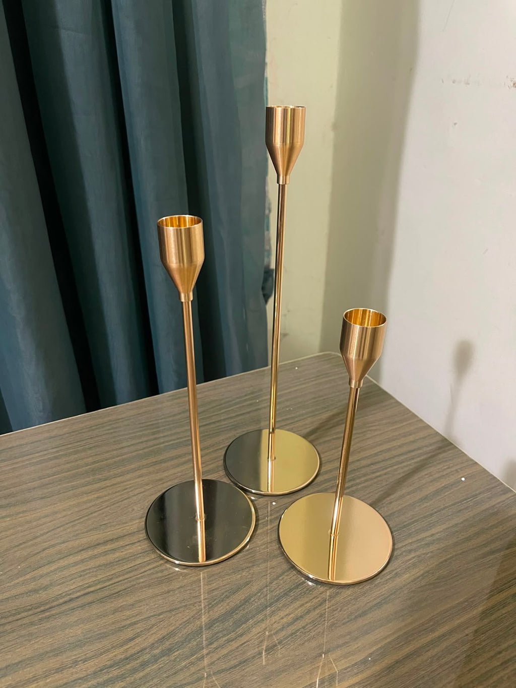 Set of 3 candle stand (L)